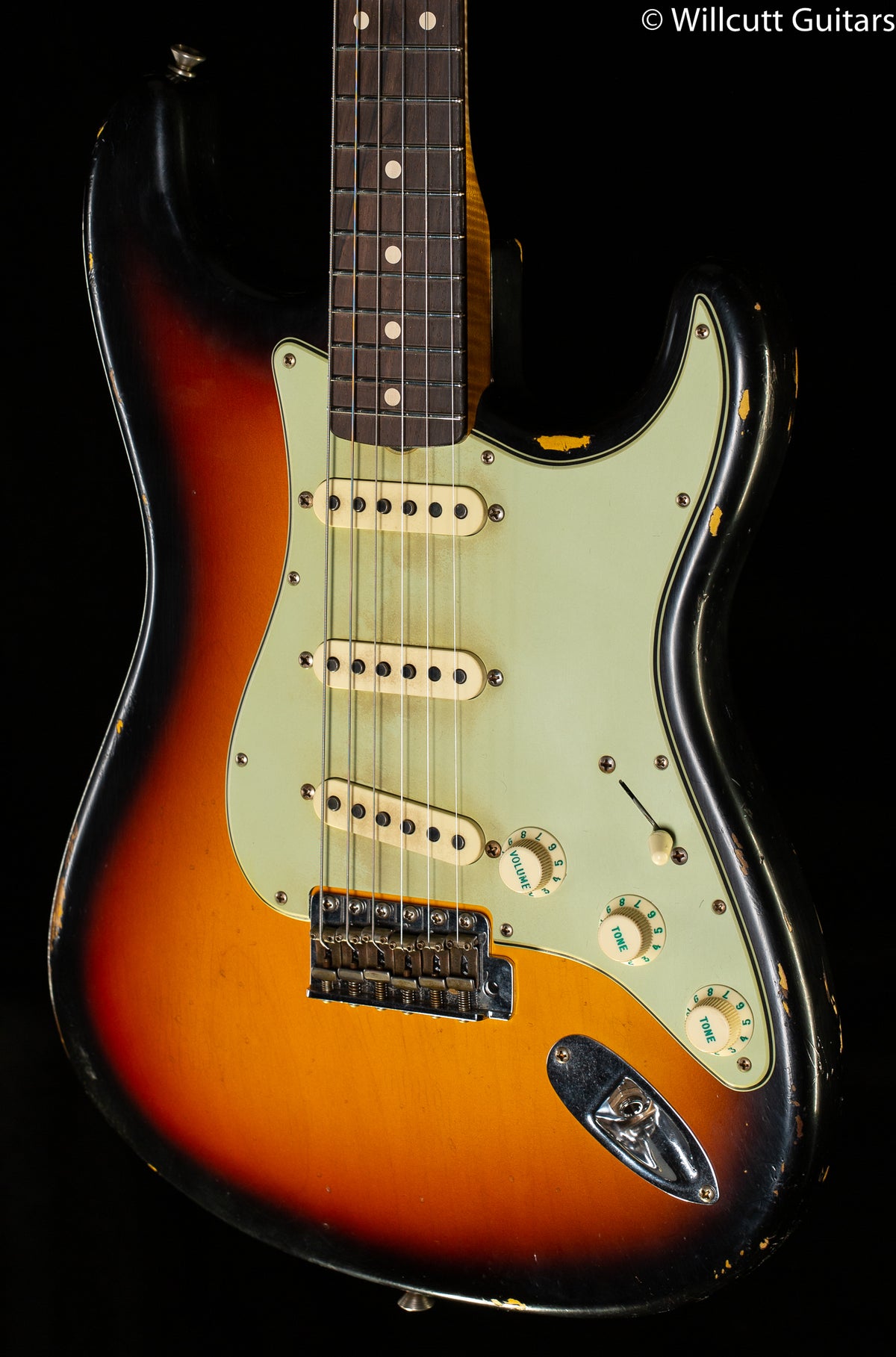 Fender Custom Shop WILLCUTT TRUE '62 STRAT JRN 59C-3TS-MBPW (296)