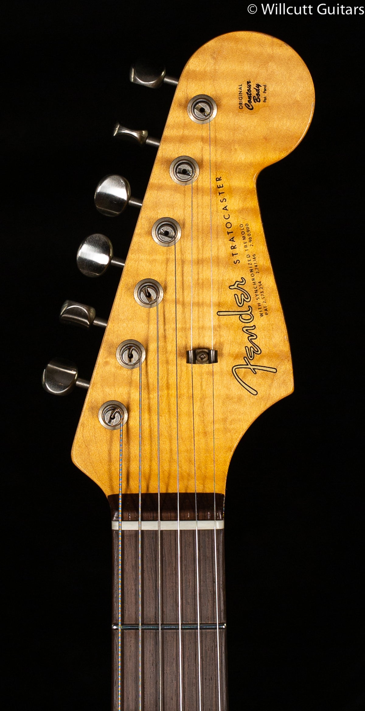 Fender Custom Shop WILLCUTT TRUE '62 STRAT JRN 59C-3TS-MBPW (296)