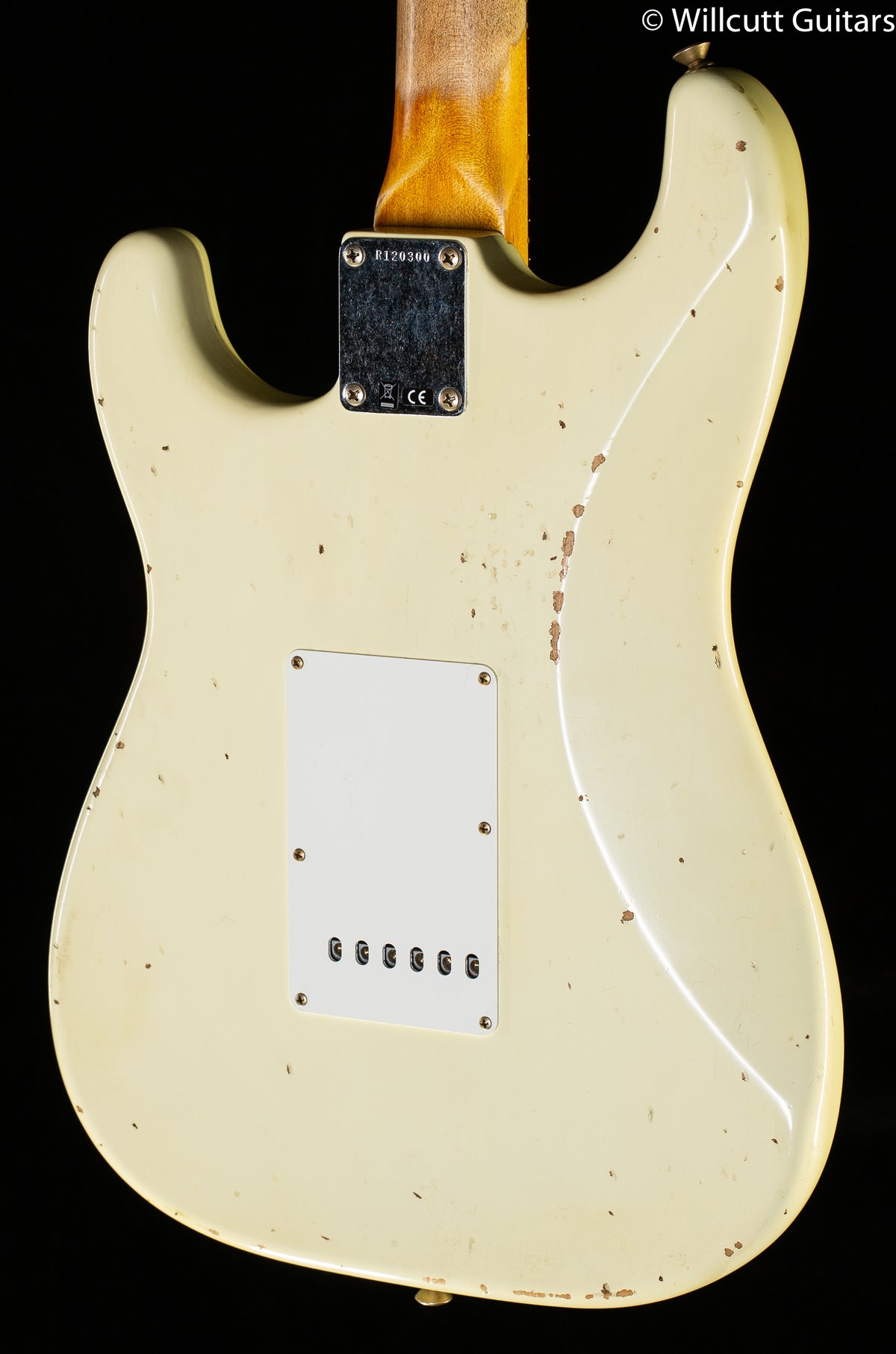 Fender Custom Shop &quot;The 63&quot; 1963 Stratocaster Relic Vintage White Large C