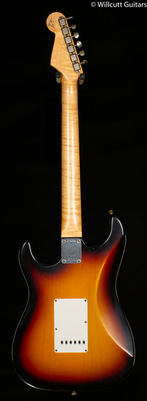 Fender Custom Shop Masterbuilt Greg Fessler True '62 Strat Journeyman Relic 3-Tone Sunburst 59 C (334)