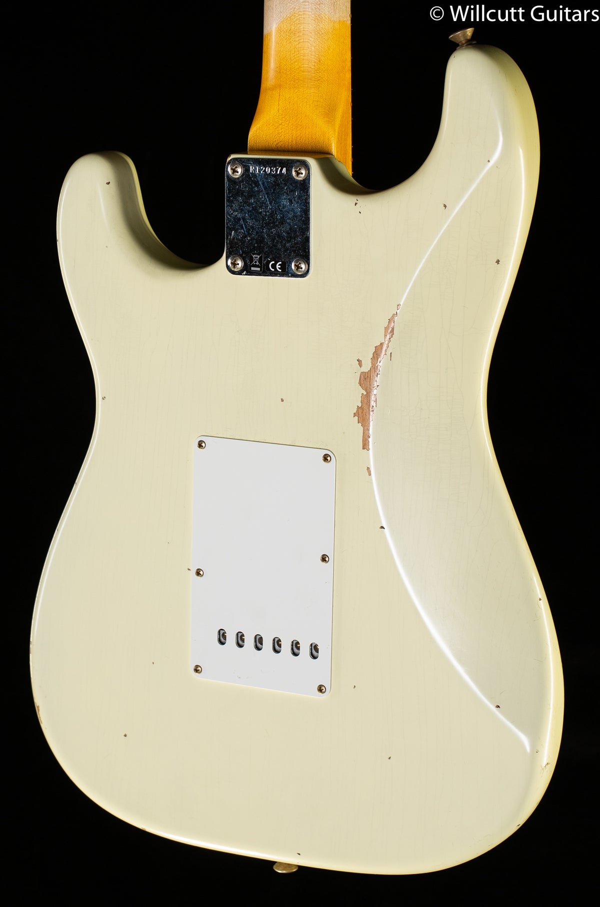 Fender Custom Shop &quot;The 63&quot; 1963 Stratocaster Relic Vintage White Large C