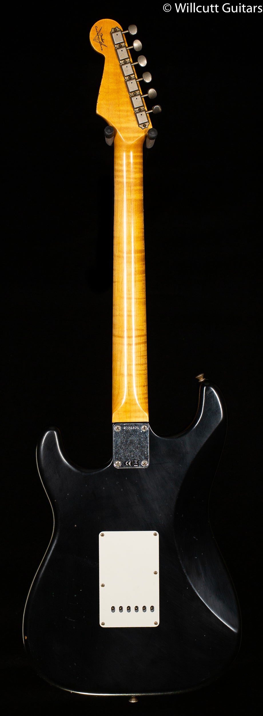Fender Custom Shop Willcutt True &#39;62 Stratocaster Journeyman Relic Black over 3TS &#39;59 C
