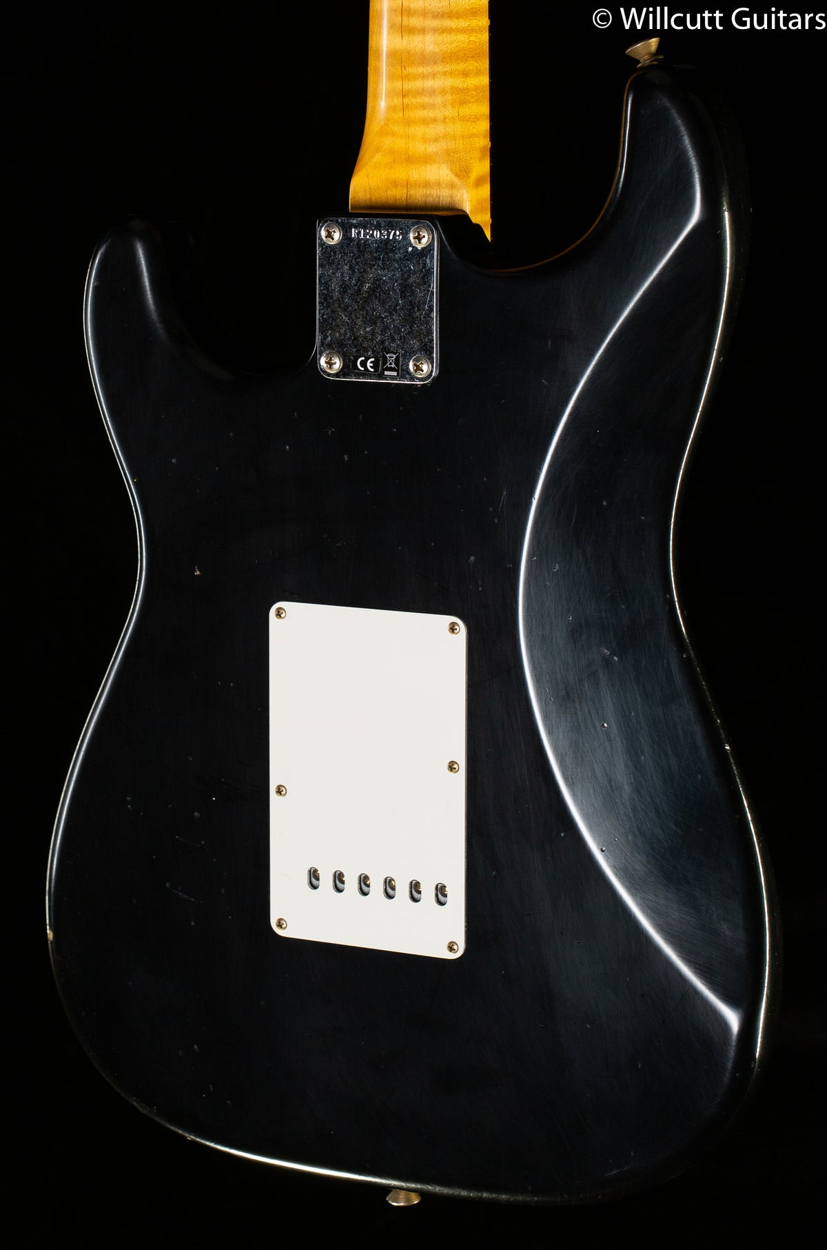 Fender Custom Shop Willcutt True &#39;62 Stratocaster Journeyman Relic Black over 3TS &#39;59 C