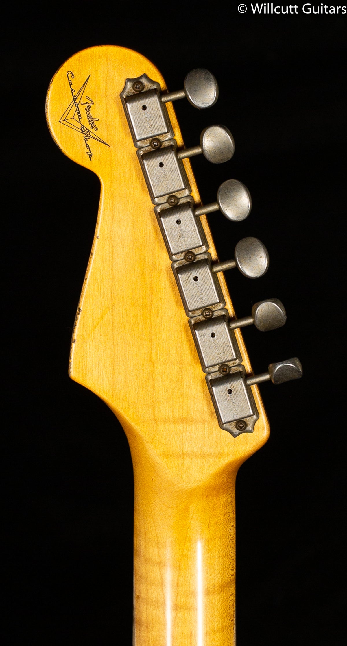 Fender Custom Shop Willcutt True &#39;62 Stratocaster Journeyman Relic Black over 3TS &#39;59 C