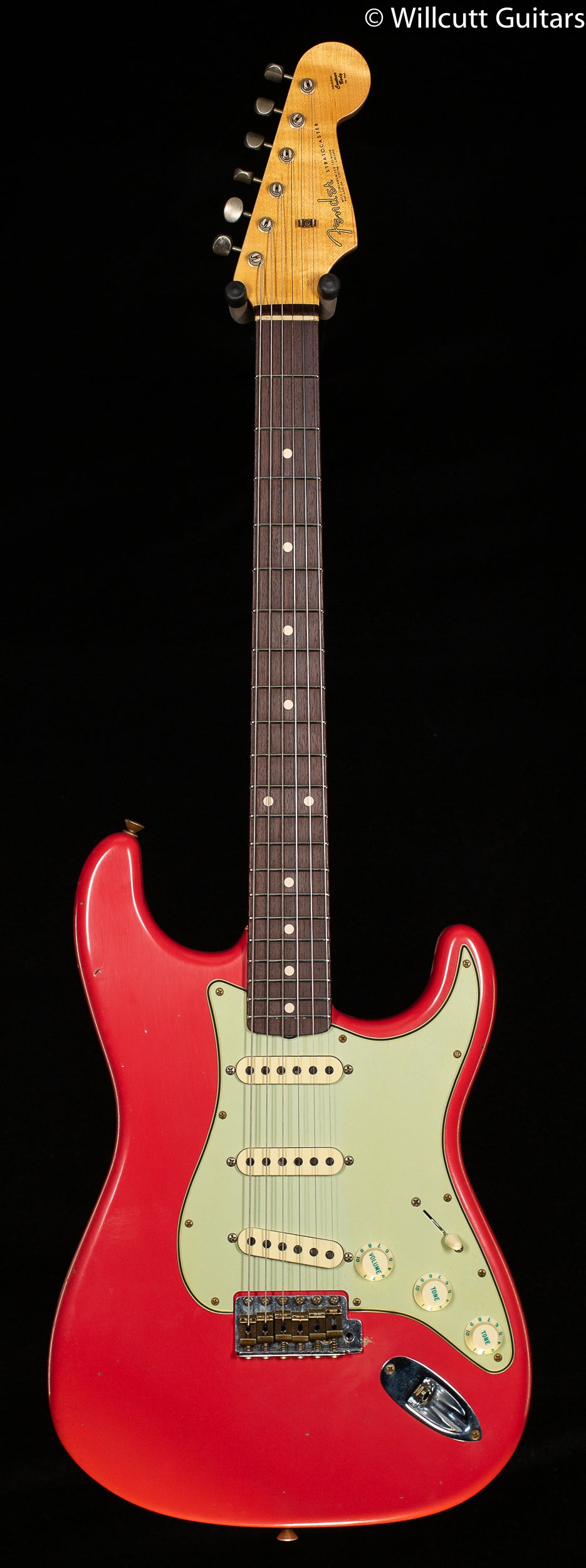 Fender Custom Shop Willcutt True &#39;62 Stratocaster Journeyman Relic Fiesta Red &#39;59 C