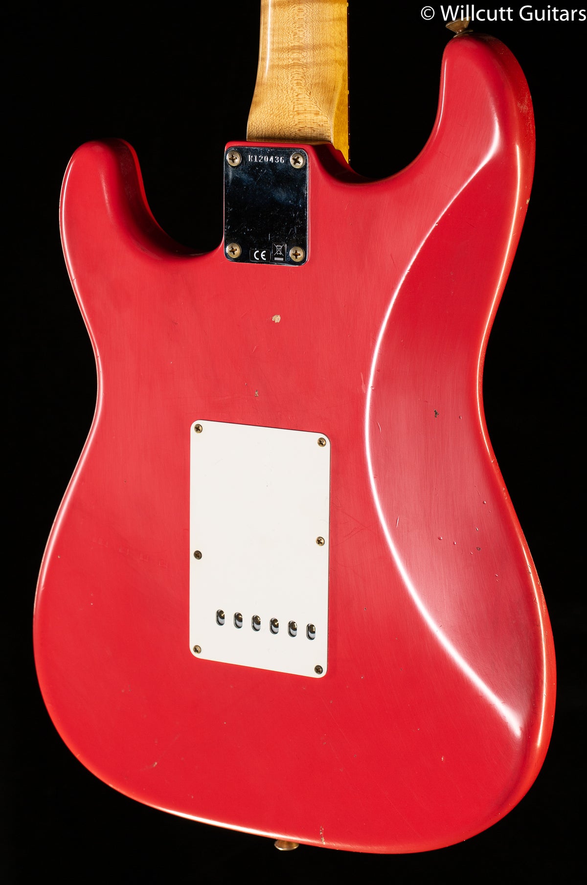Fender Custom Shop Willcutt True &#39;62 Stratocaster Journeyman Relic Fiesta Red &#39;59 C