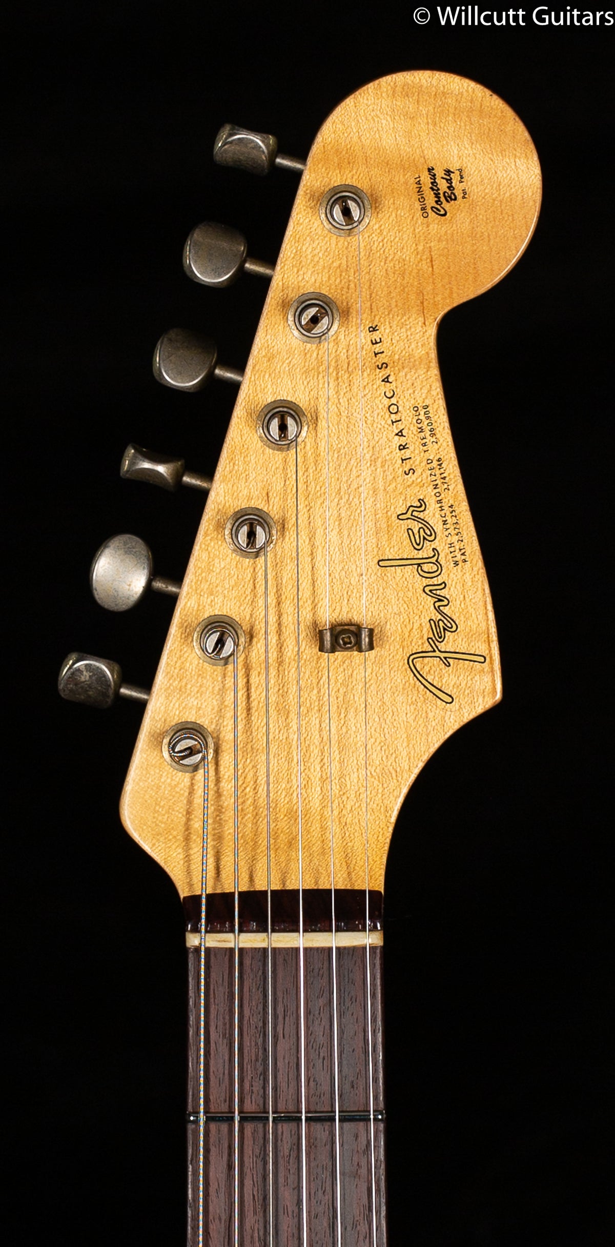 Fender Custom Shop Willcutt True &#39;62 Stratocaster Journeyman Relic Fiesta Red &#39;59 C