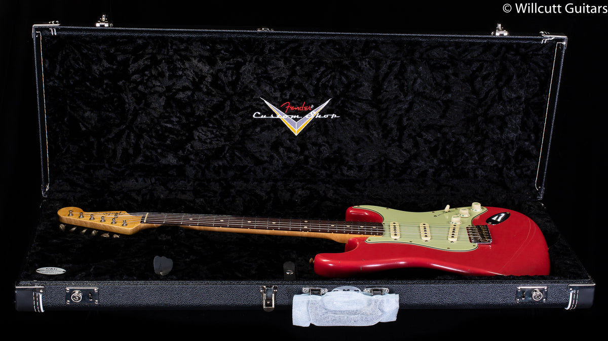 Fender Custom Shop Willcutt True &#39;62 Stratocaster Journeyman Relic Fiesta Red &#39;59 C
