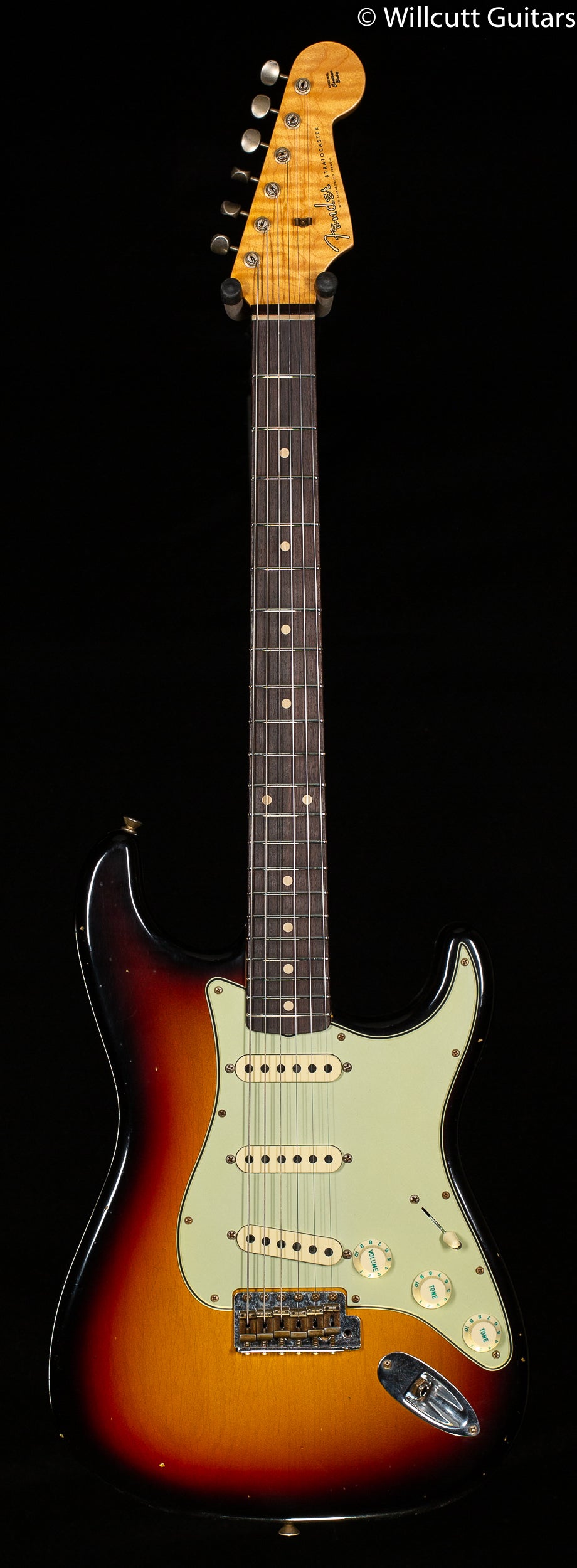 Fender Custom Shop Willcutt True &#39;62 Stratocaster Journeyman Relic 3-Tone Sunburst 60s Oval C