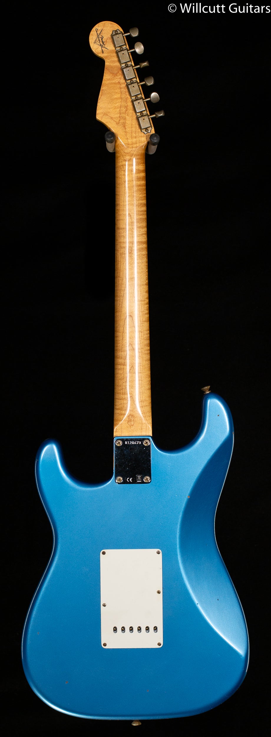 Fender Custom Shop Willcutt True '62 Stratocaster Journeyman Relic Lake Placid Blue 60s Oval C(673)