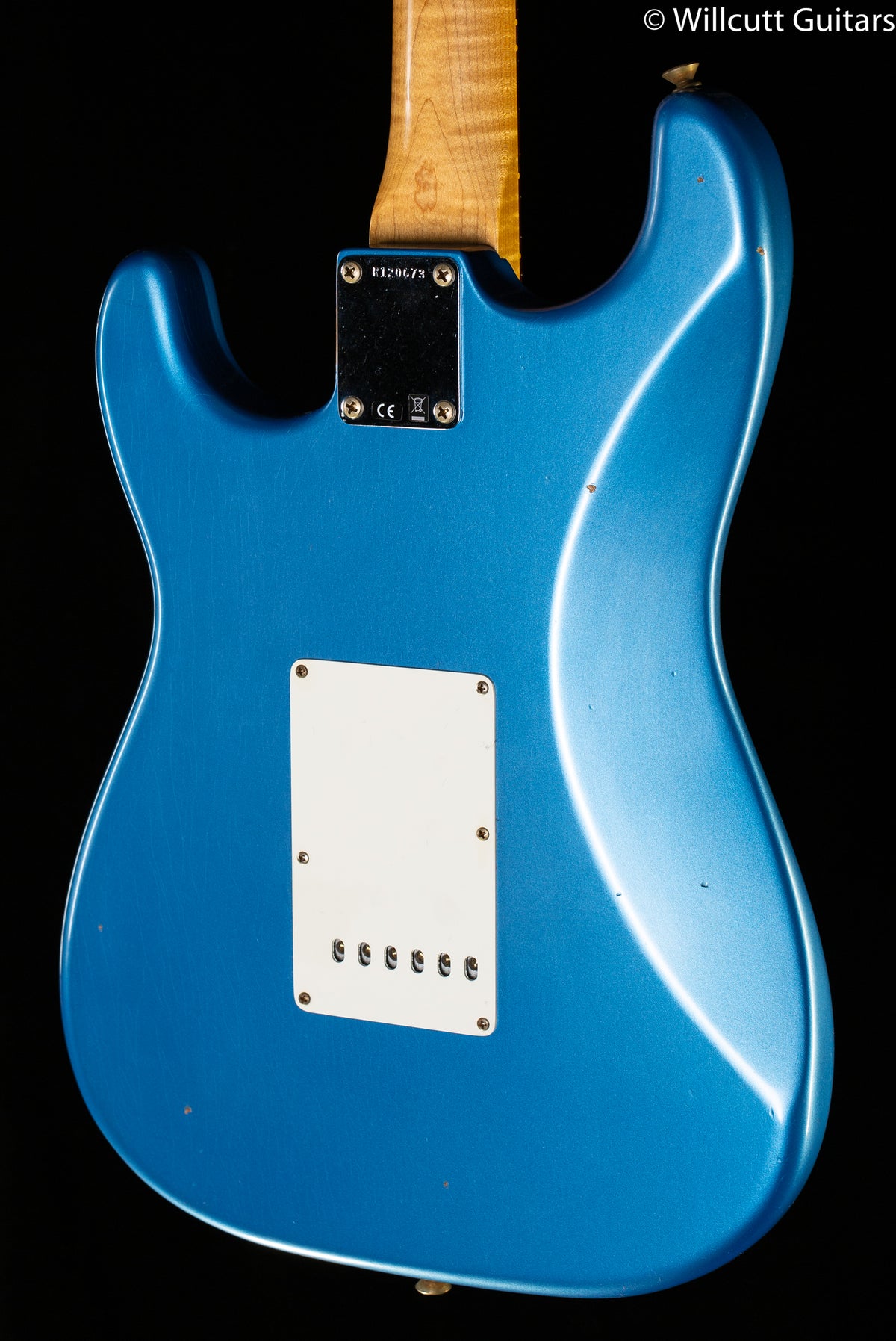 Fender Custom Shop Willcutt True '62 Stratocaster Journeyman Relic Lake Placid Blue 60s Oval C(673)