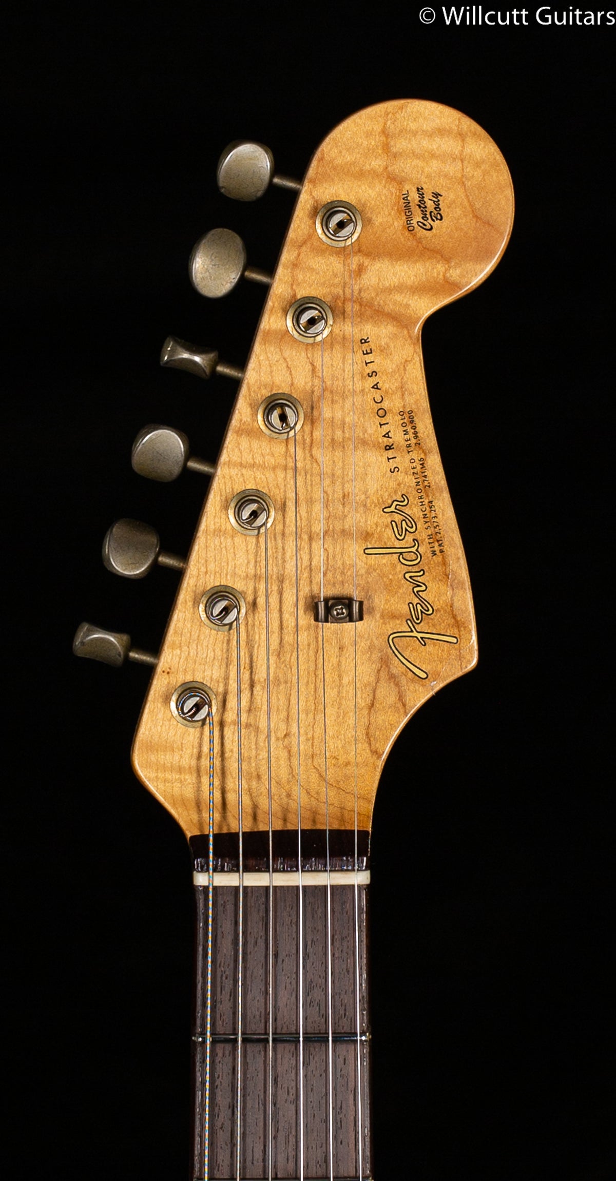 Fender Custom Shop Willcutt True '62 Stratocaster Journeyman Relic Lake Placid Blue 60s Oval C(673)