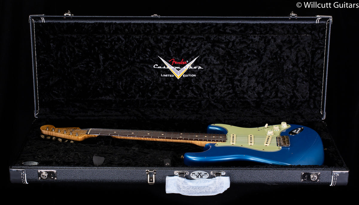 Fender Custom Shop Willcutt True '62 Stratocaster Journeyman Relic Lake Placid Blue 60s Oval C(673)