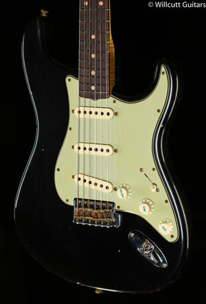 Fender Custom Shop Willcutt True '62 Stratocaster Journeyman Relic Black Large C (682)