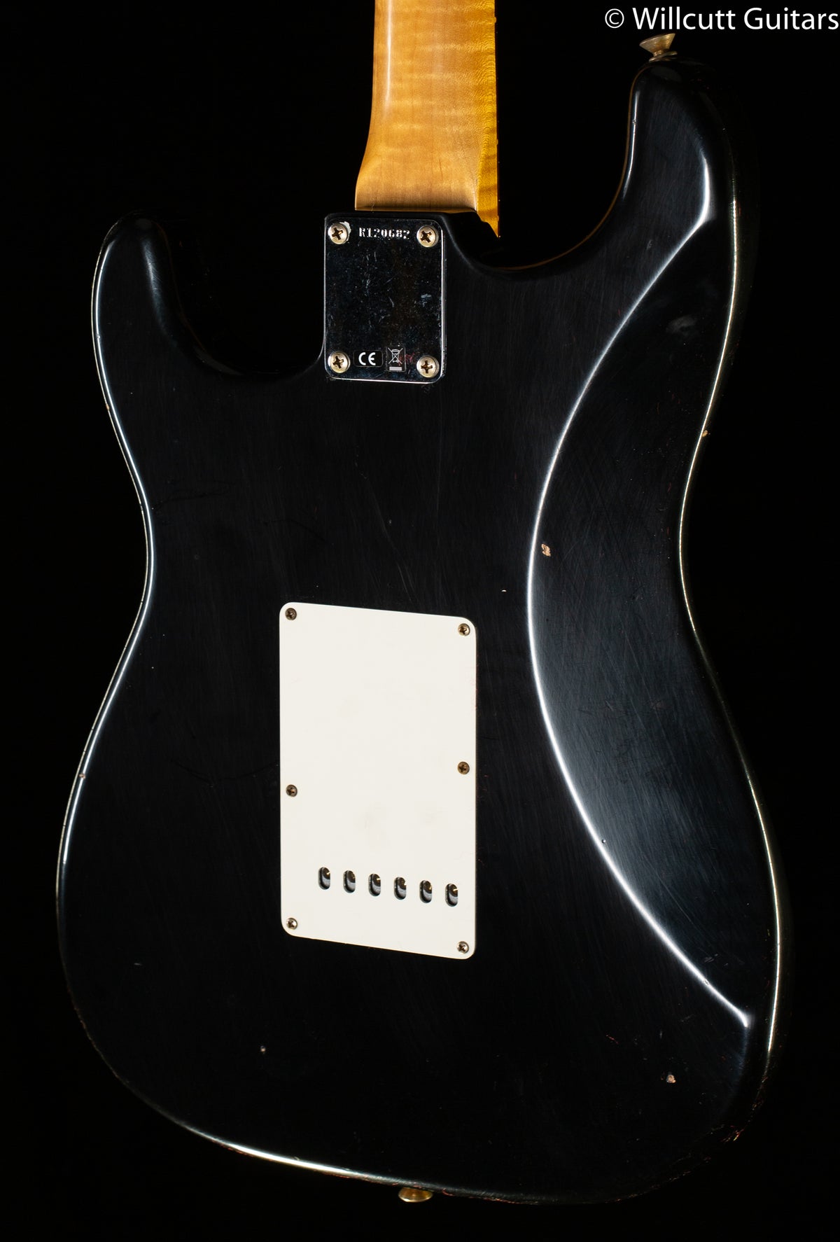 Fender Custom Shop Willcutt True '62 Stratocaster Journeyman Relic Black Large C (682)