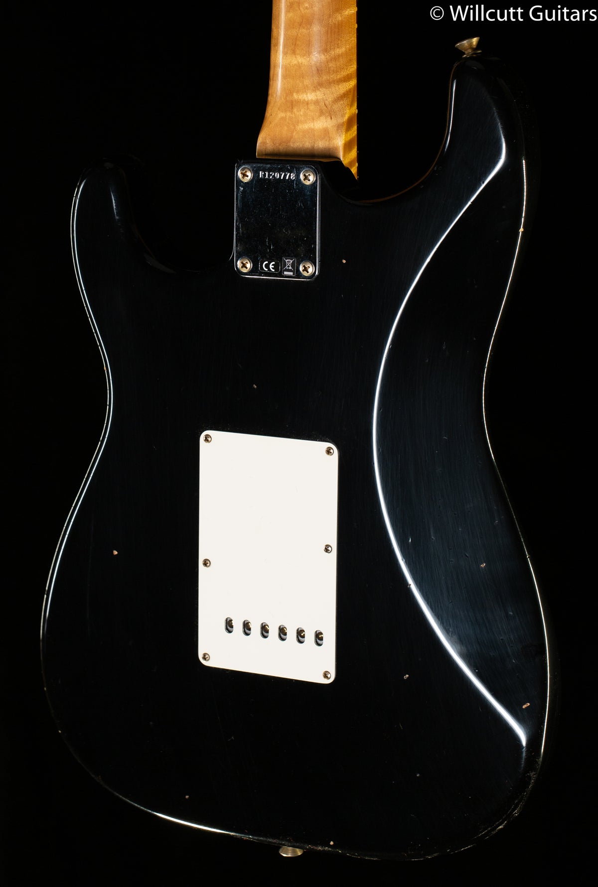 Fender Custom Shop Willcutt True '62 Stratocaster Journeyman Relic Black Large C (778)