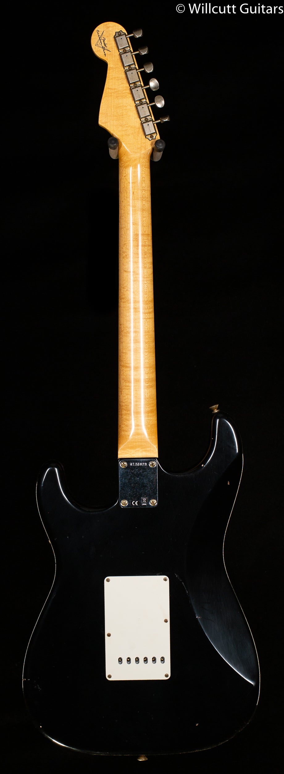 Fender Custom Shop Willcutt True '62 Stratocaster Journeyman Relic Black 60s C (823)