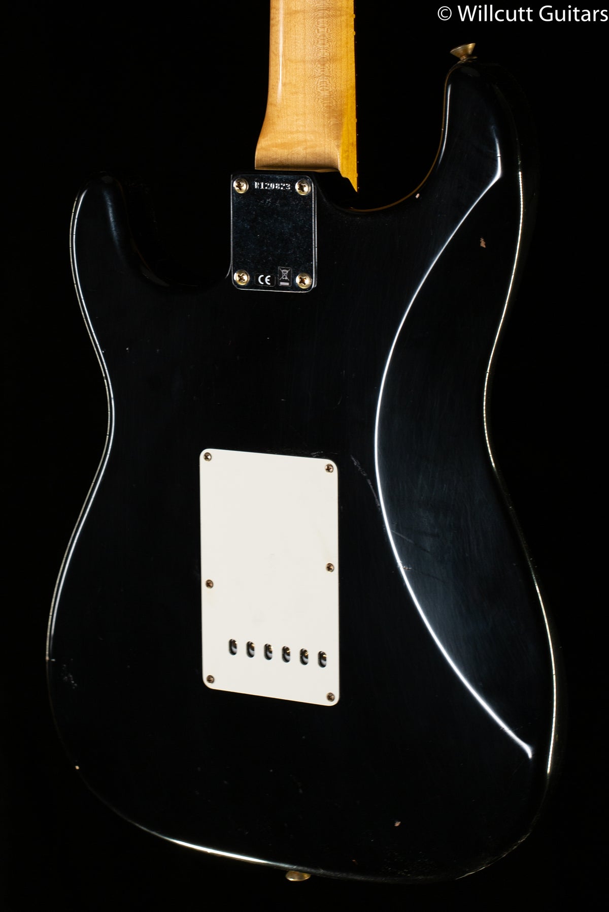 Fender Custom Shop Willcutt True '62 Stratocaster Journeyman Relic Black 60s C (823)