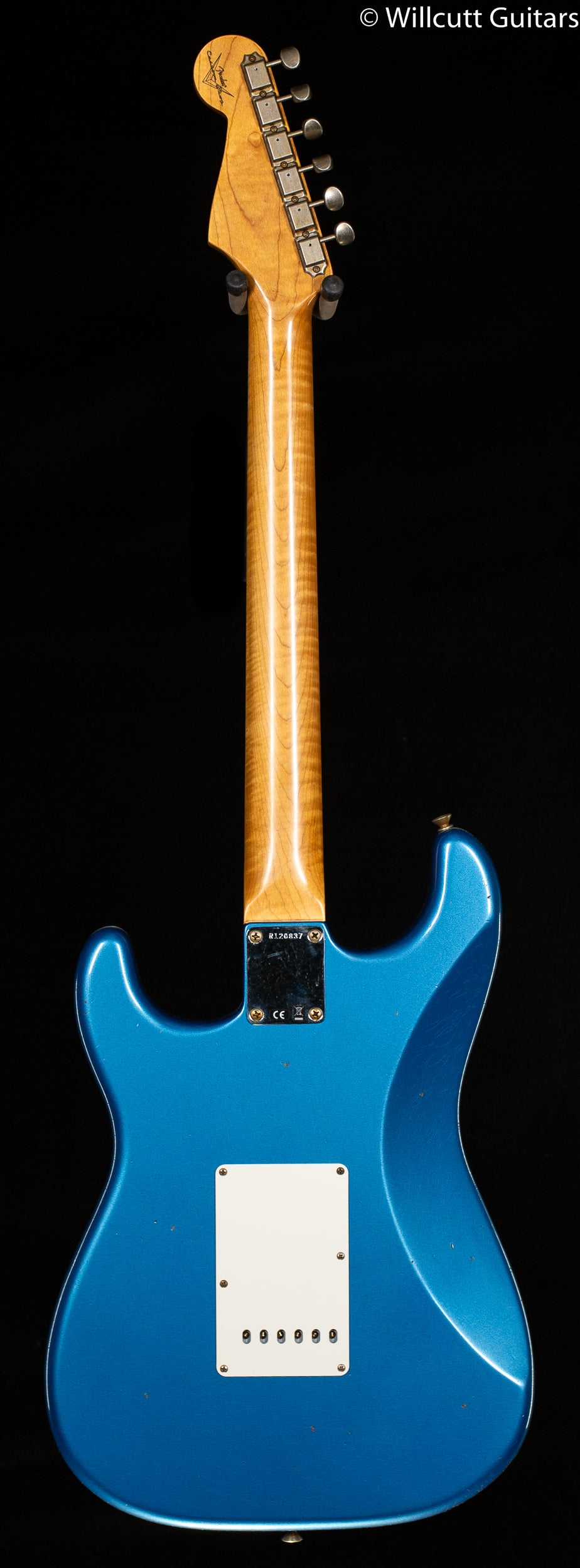 Fender Custom Shop Willcutt True '62 Stratocaster Journeyman Relic Lake Placid Blue Large C (837)