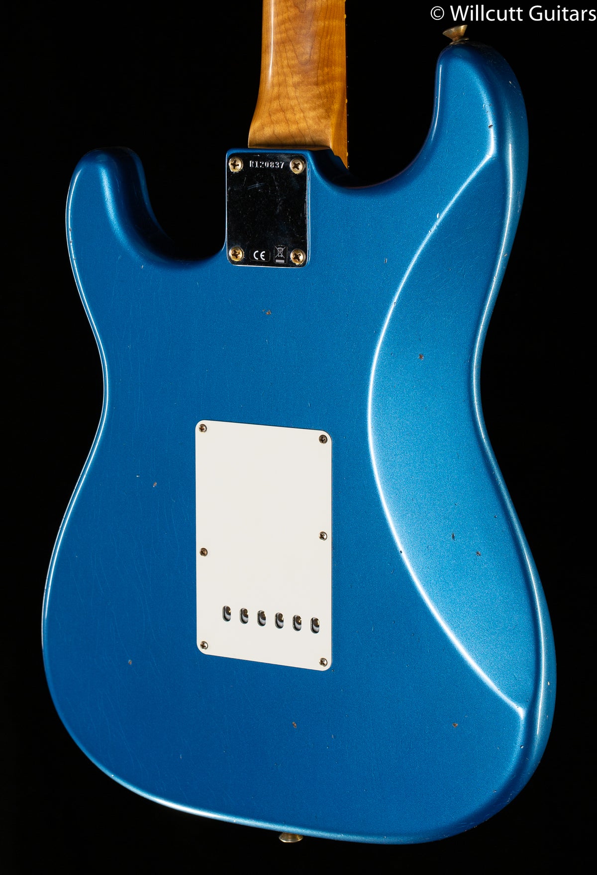 Fender Custom Shop Willcutt True '62 Stratocaster Journeyman Relic Lake Placid Blue Large C (837)