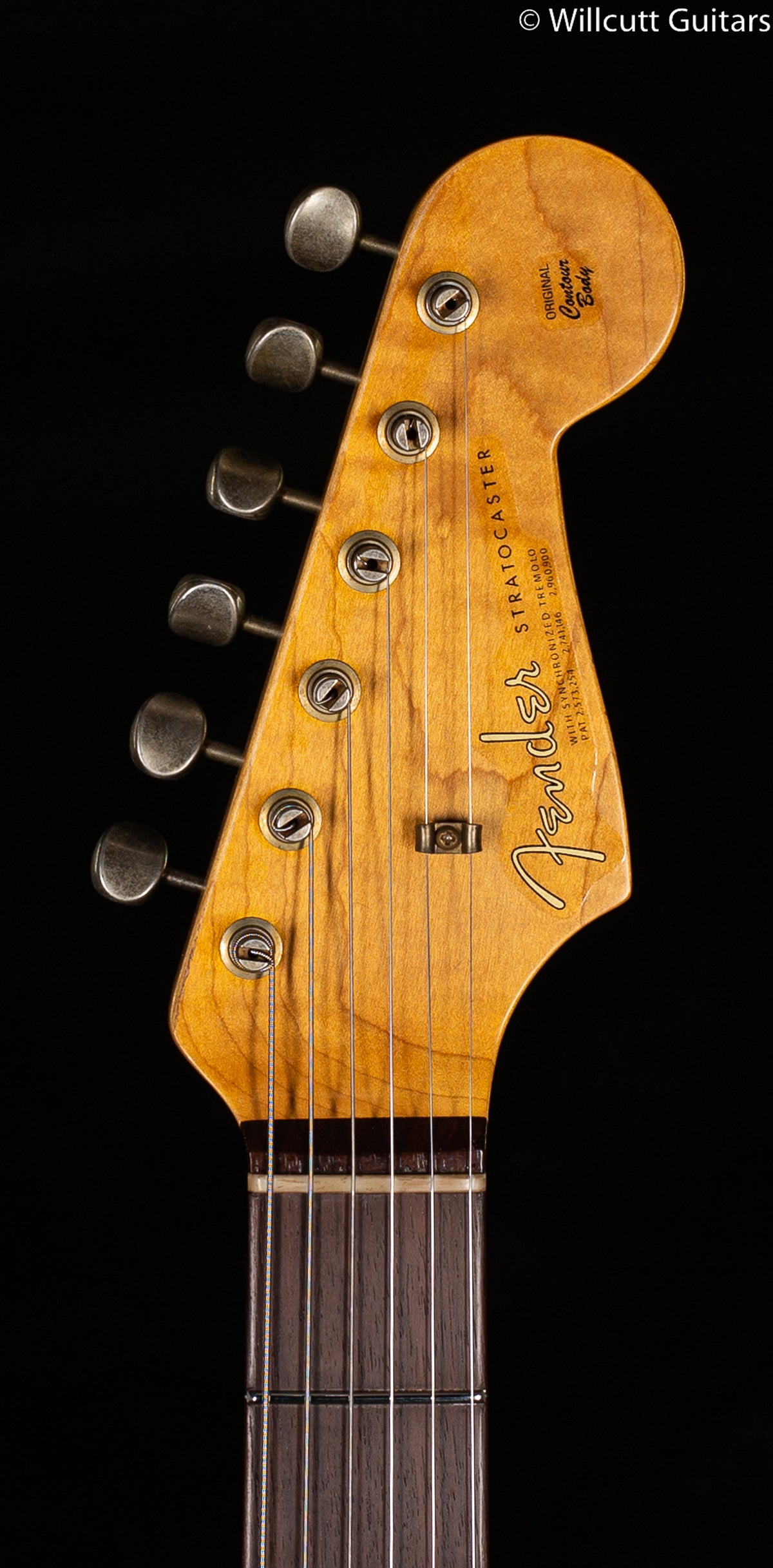 Fender Custom Shop Willcutt True '62 Stratocaster Journeyman Relic Lake Placid Blue Large C (837)