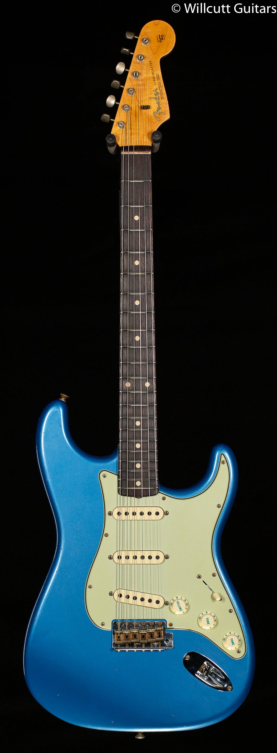 Fender Custom Shop Willcutt True '62 Stratocaster Journeyman Relic Lake Placid Blue '60 Oval C