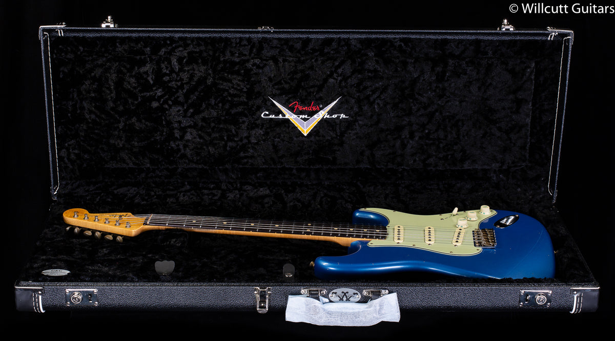 Fender Custom Shop Willcutt True '62 Stratocaster Journeyman Relic Lake Placid Blue '60 Oval C