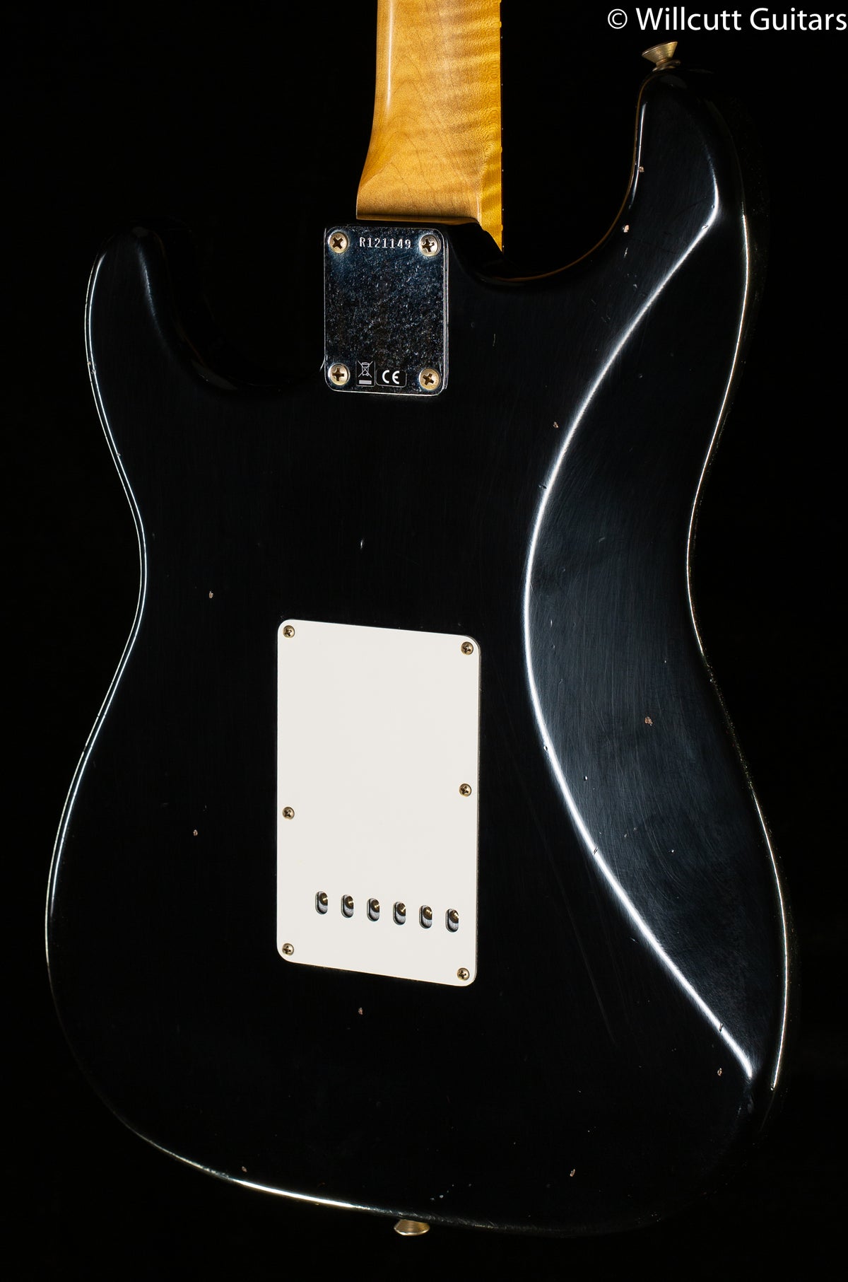 Fender Custom Shop Willcutt True &#39;62 Stratocaster Journeyman Relic Black 60s Oval C