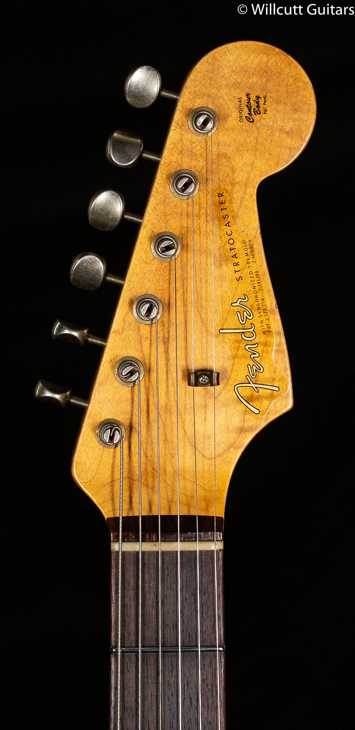 Fender Custom Shop Willcutt True '62 Stratocaster Journeyman Relic Lake Placid Blue 59 C (315)