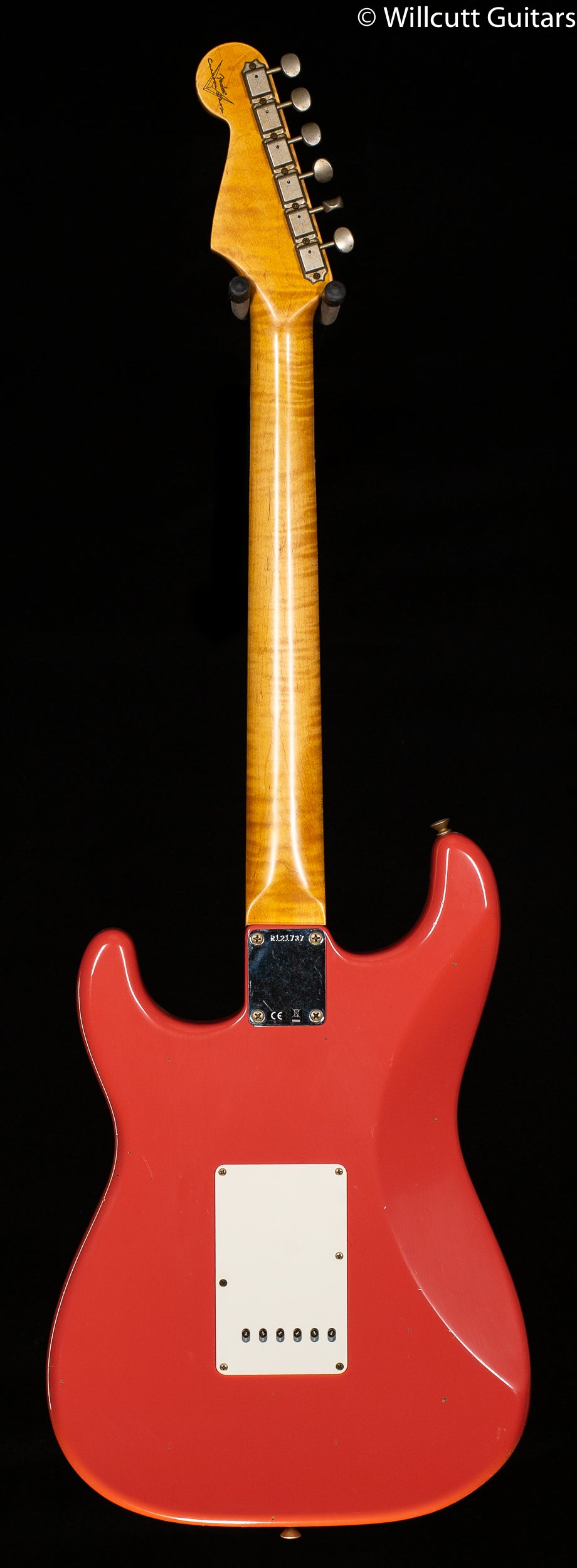 Fender Custom Shop Willcutt True &#39;62 Stratocaster Journeyman Relic Fiesta Red Josephina Handwound 57 Soft V