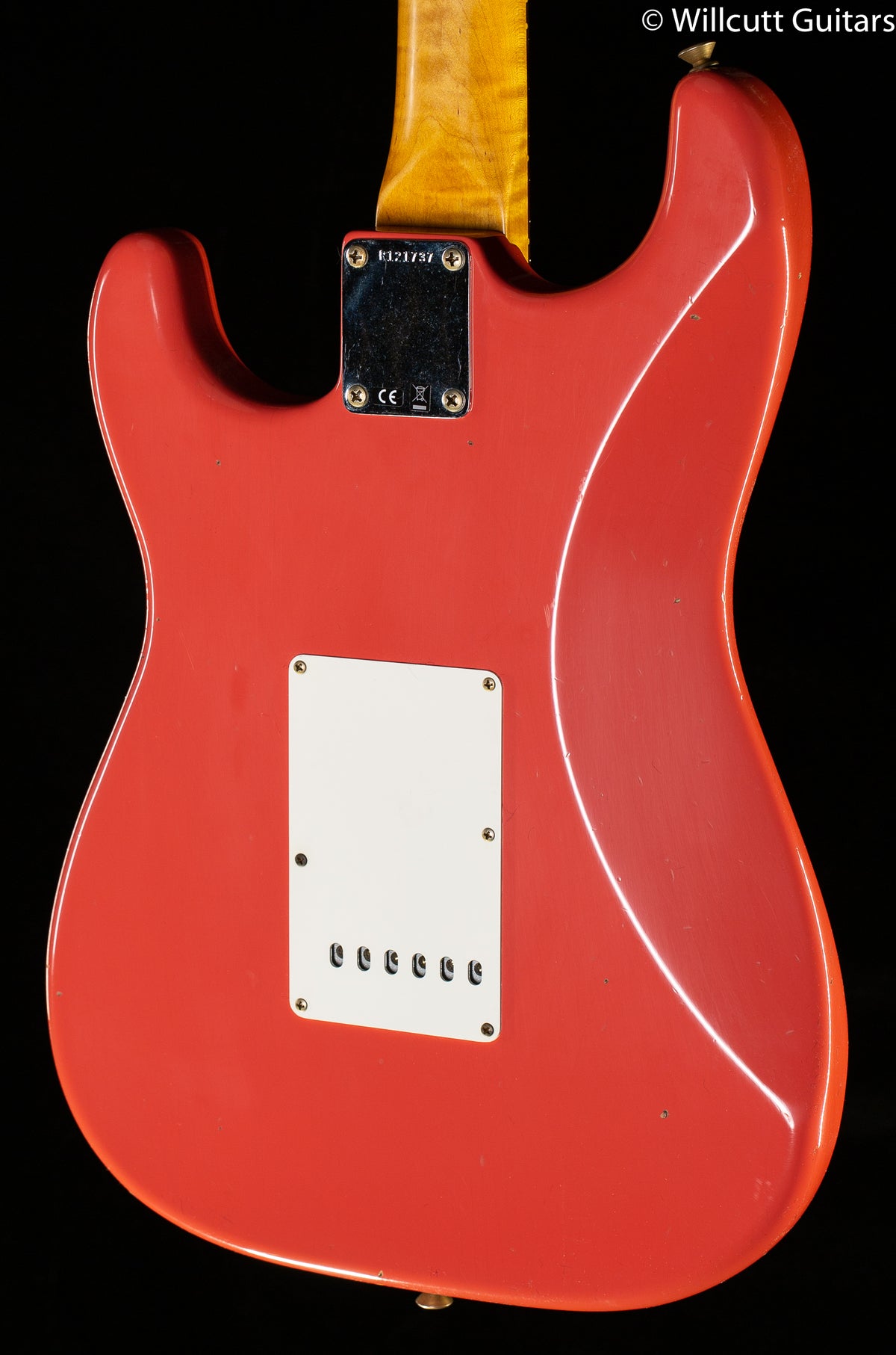 Fender Custom Shop Willcutt True &#39;62 Stratocaster Journeyman Relic Fiesta Red Josephina Handwound 57 Soft V