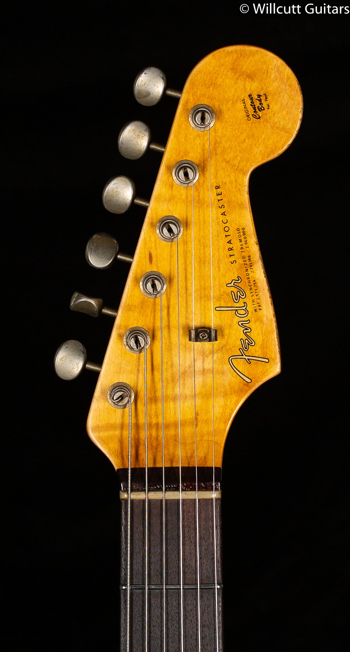 Fender Custom Shop Willcutt True &#39;62 Stratocaster Journeyman Relic Fiesta Red Josephina Handwound 57 Soft V