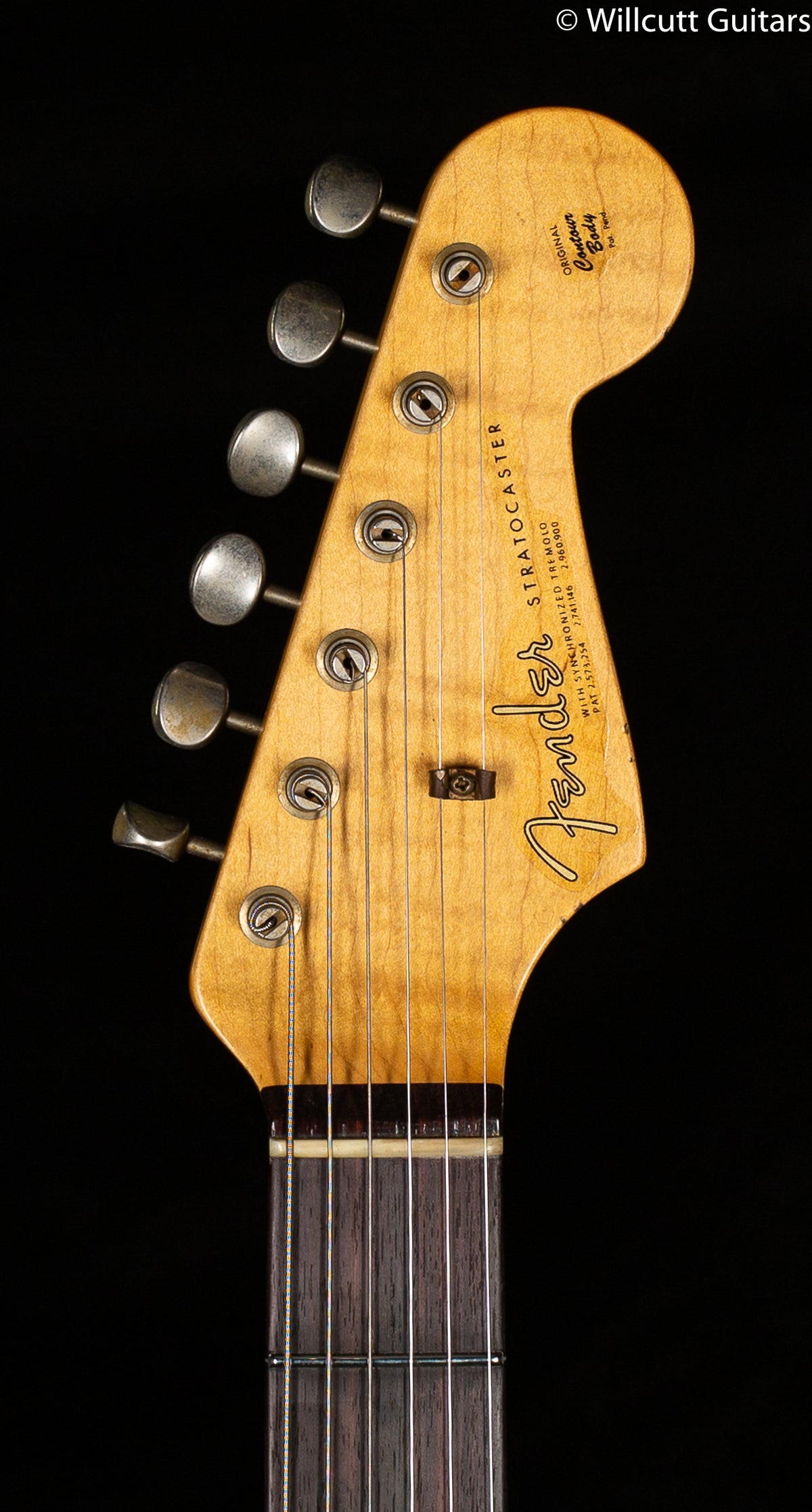 Fender Custom Shop Willcutt True &#39;62 Stratocaster Journeyman Relic Fiesta Red 60s Oval C