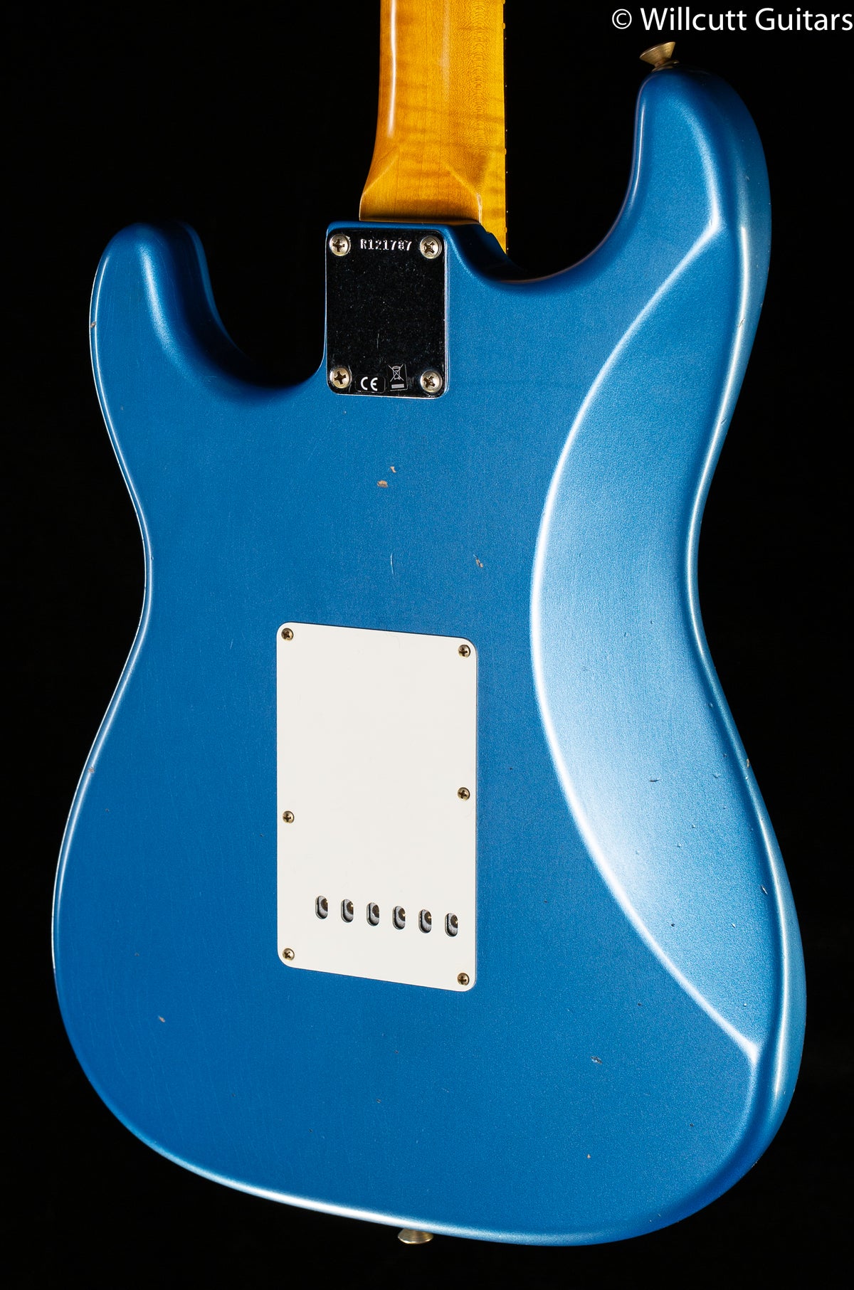 Fender Custom Shop Willcutt True &#39;62 Stratocaster Journeyman Relic Lake Placid Blue Large C