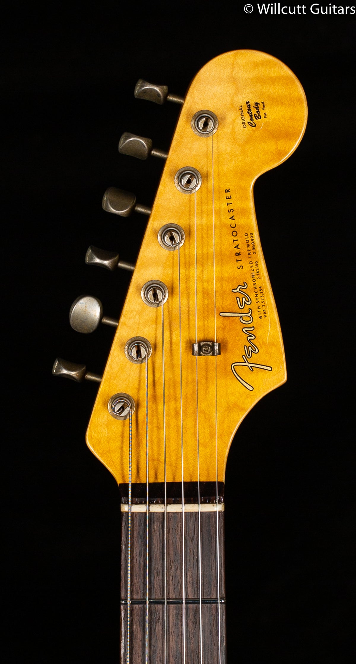 Fender Custom Shop Willcutt True &#39;62 Stratocaster Journeyman Relic Lake Placid Blue Large C