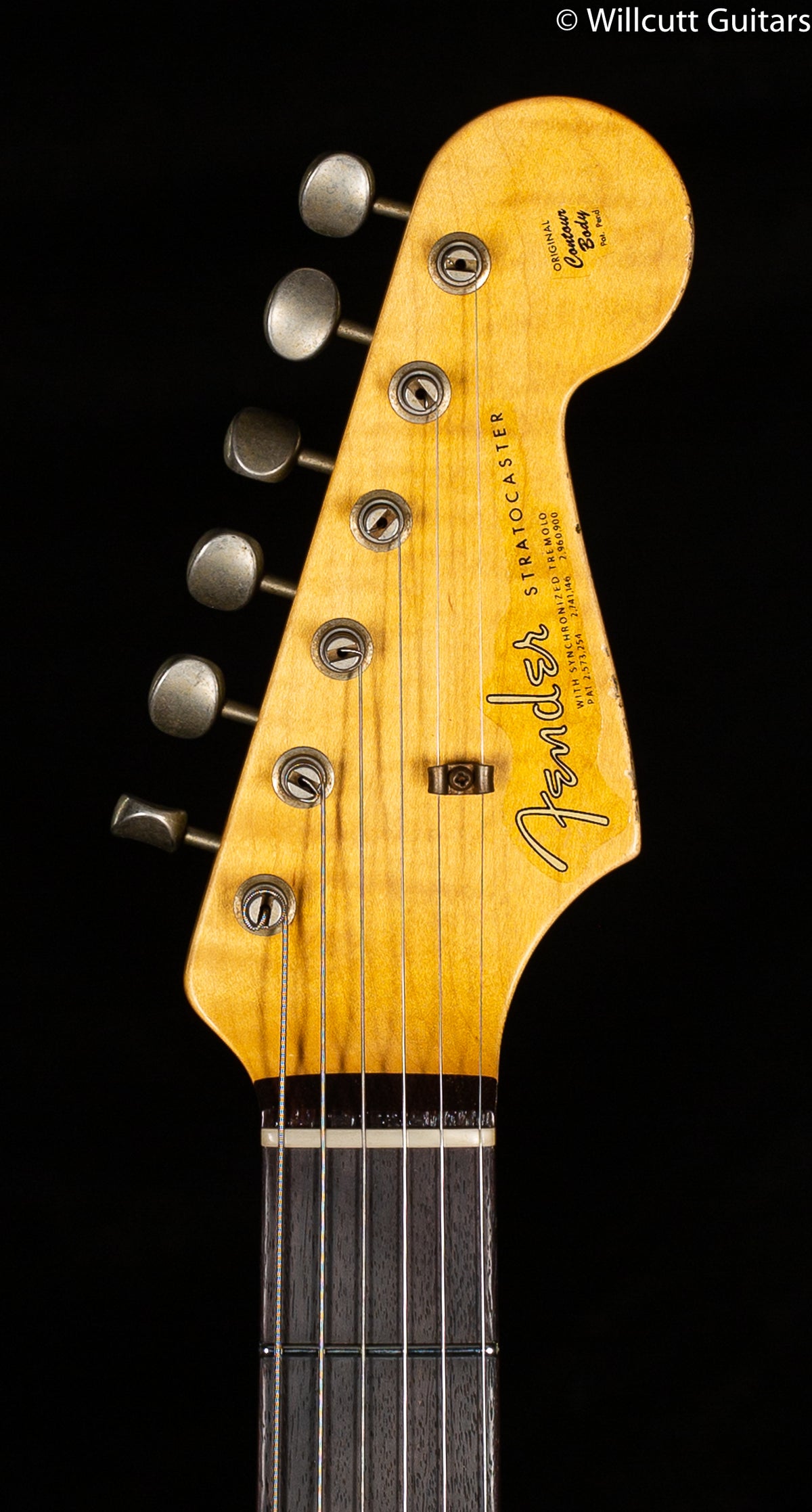 Fender Custom Shop Willcutt True &#39;62 Stratocaster Journeyman Relic Black 59 C