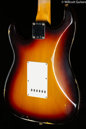 Fender Custom Shop "The 63" 1963 Stratocaster Relic 3-Color Sunburst LGC