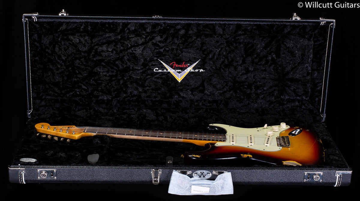 Fender Custom Shop &quot;The 63&quot; 1963 Stratocaster Relic 3-Color Sunburst LGC