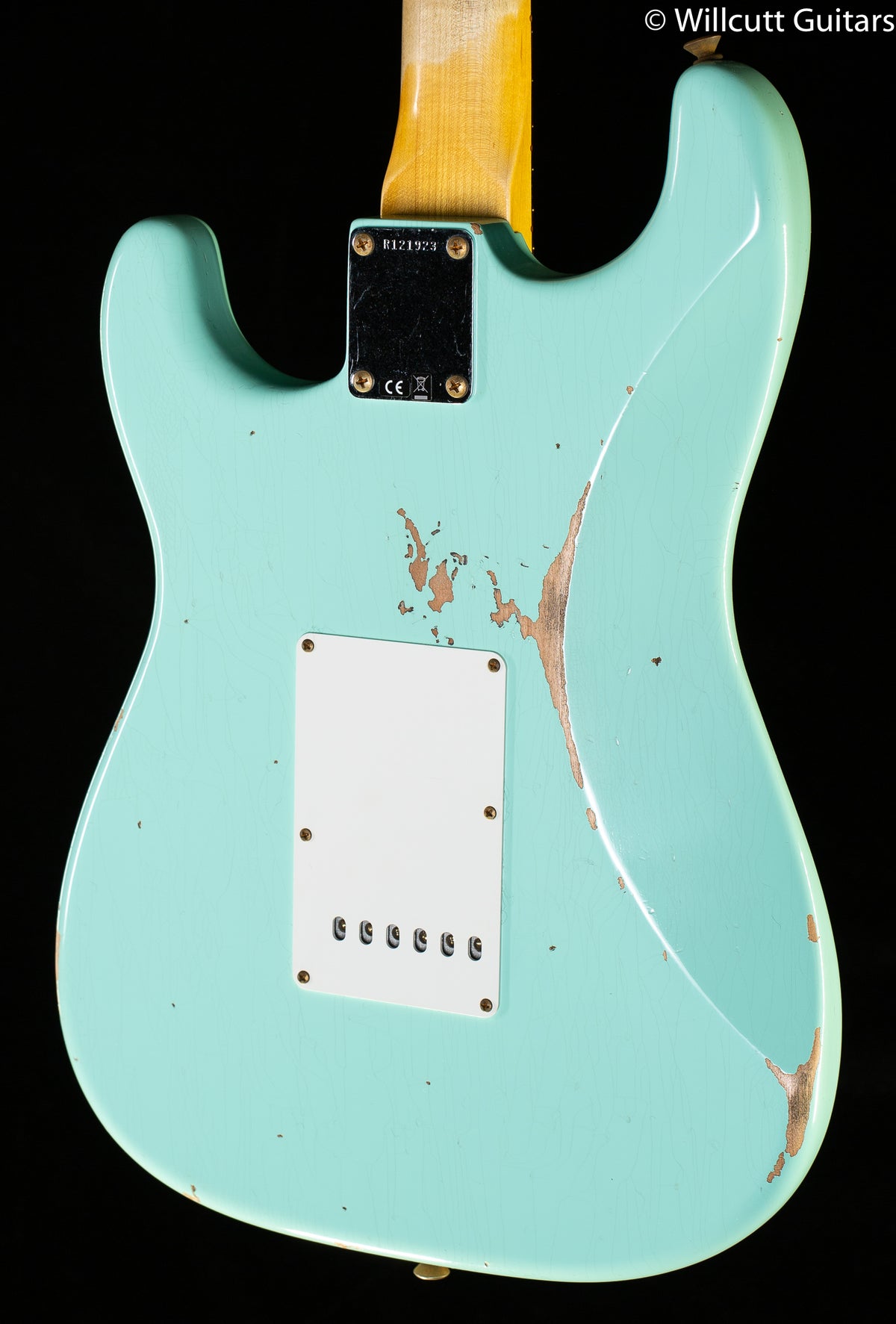 Fender Custom Shop &quot;The 63&quot; 1963 Stratocaster Relic Surf Green 65 C (923)