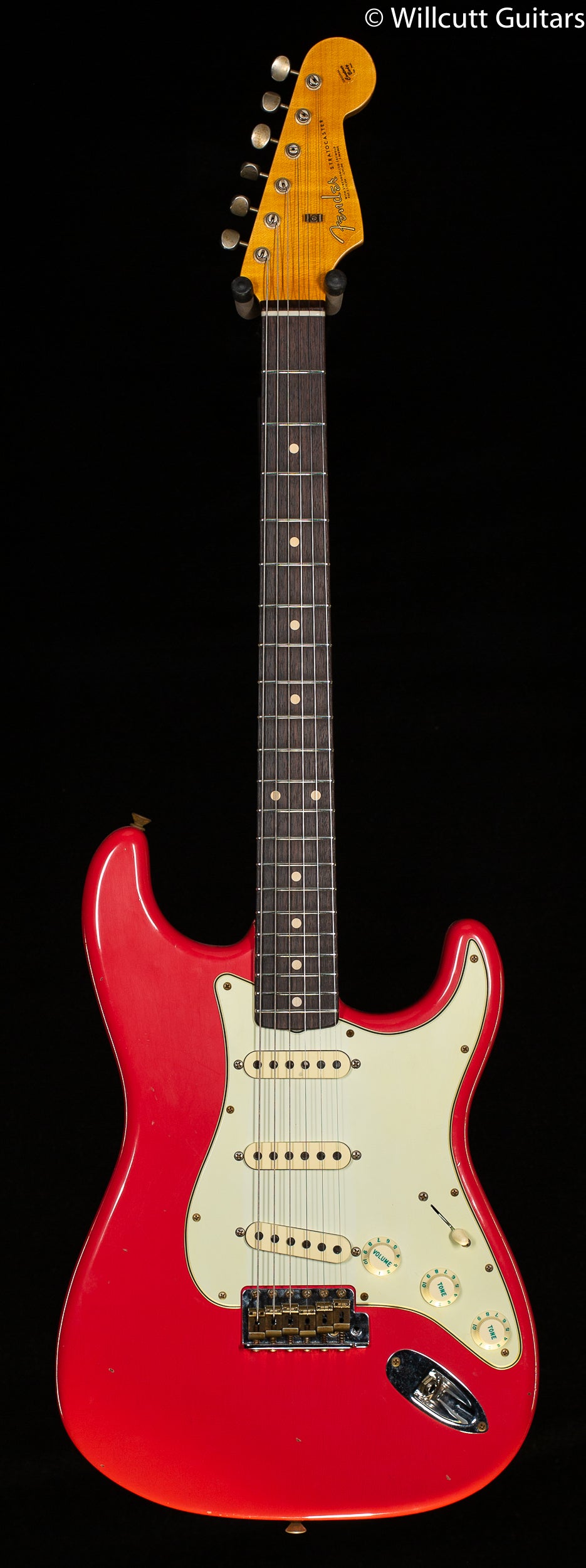 Fender Custom Shop Willcutt True &#39;62 Stratocaster Journeyman Relic Fiesta Red &#39;59 C