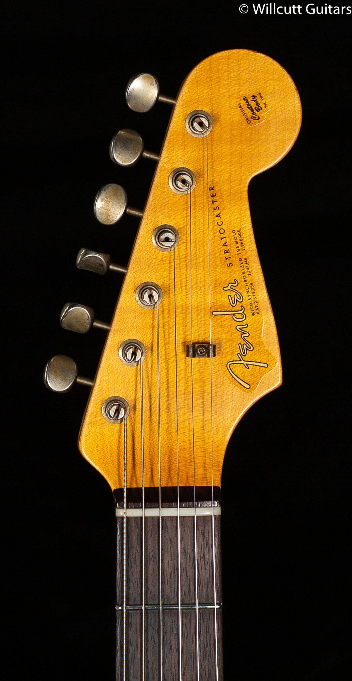 Fender Custom Shop Willcutt True &#39;62 Stratocaster Journeyman Relic Fiesta Red &#39;59 C