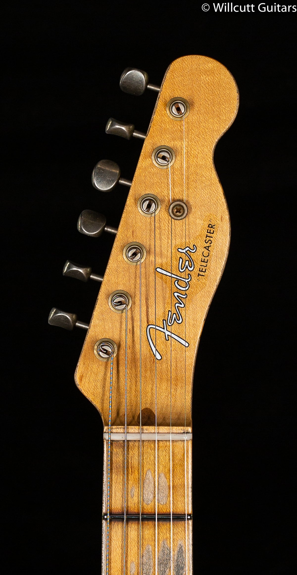 Fender Custom Shop 4/54 Blackguard Tele Blonde Willcutt Limited Original Neck Carve