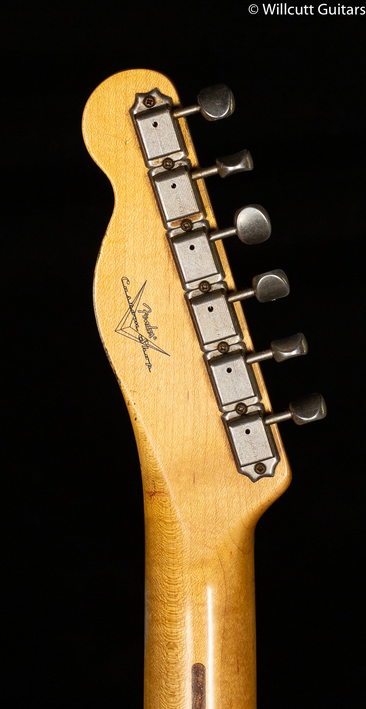 Fender Custom Shop 4/54 Blackguard Tele Blonde Willcutt Limited Original Neck Carve