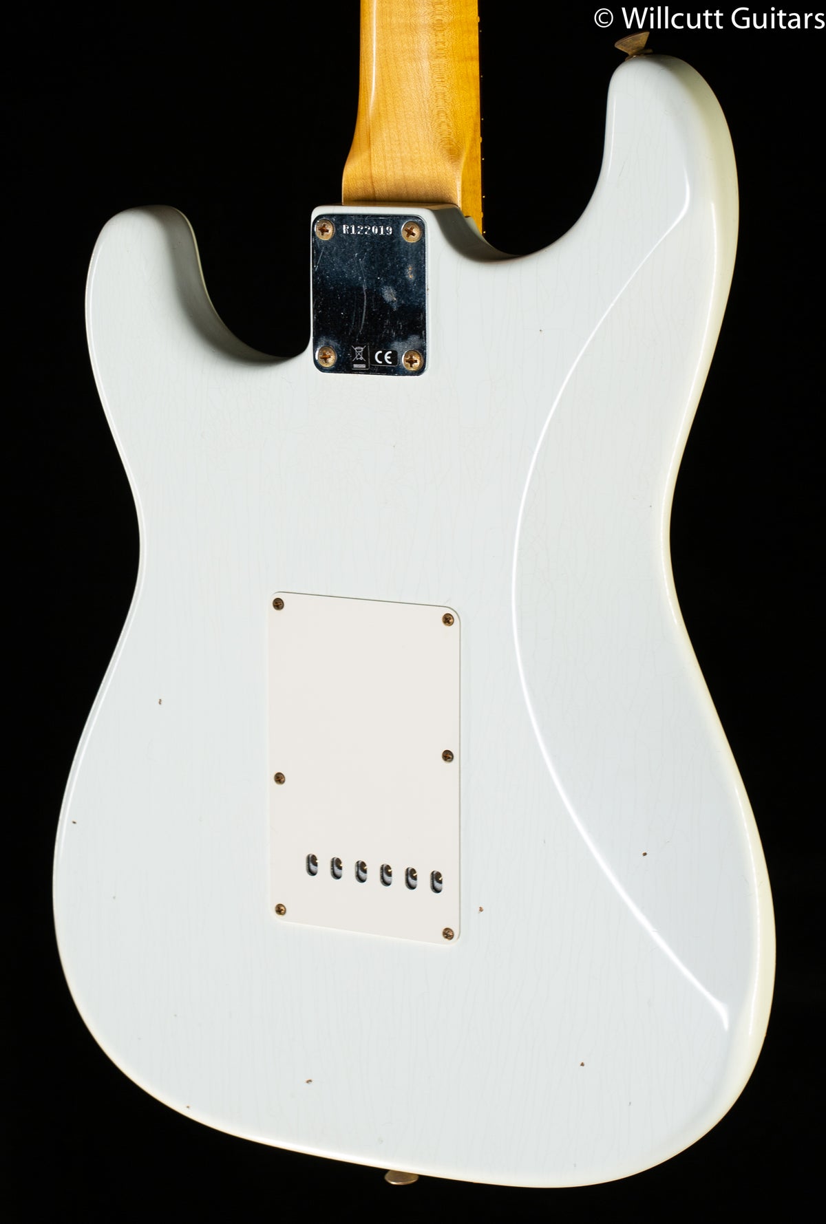 Fender Custom Shop Willcutt True &#39;62 Stratocaster Journeyman Relic Olympic White Large C
