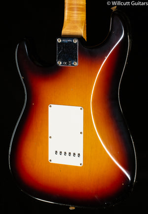 Fender Custom Shop Willcutt True '62 Stratocaster Journeyman Relic 3-Tone Sunburst Josephina Handwound 57 Soft V