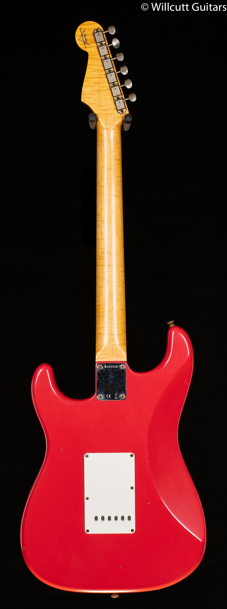 Fender Custom Shop Willcutt True &#39;62 Stratocaster Journeyman Relic Fiesta Red Large C