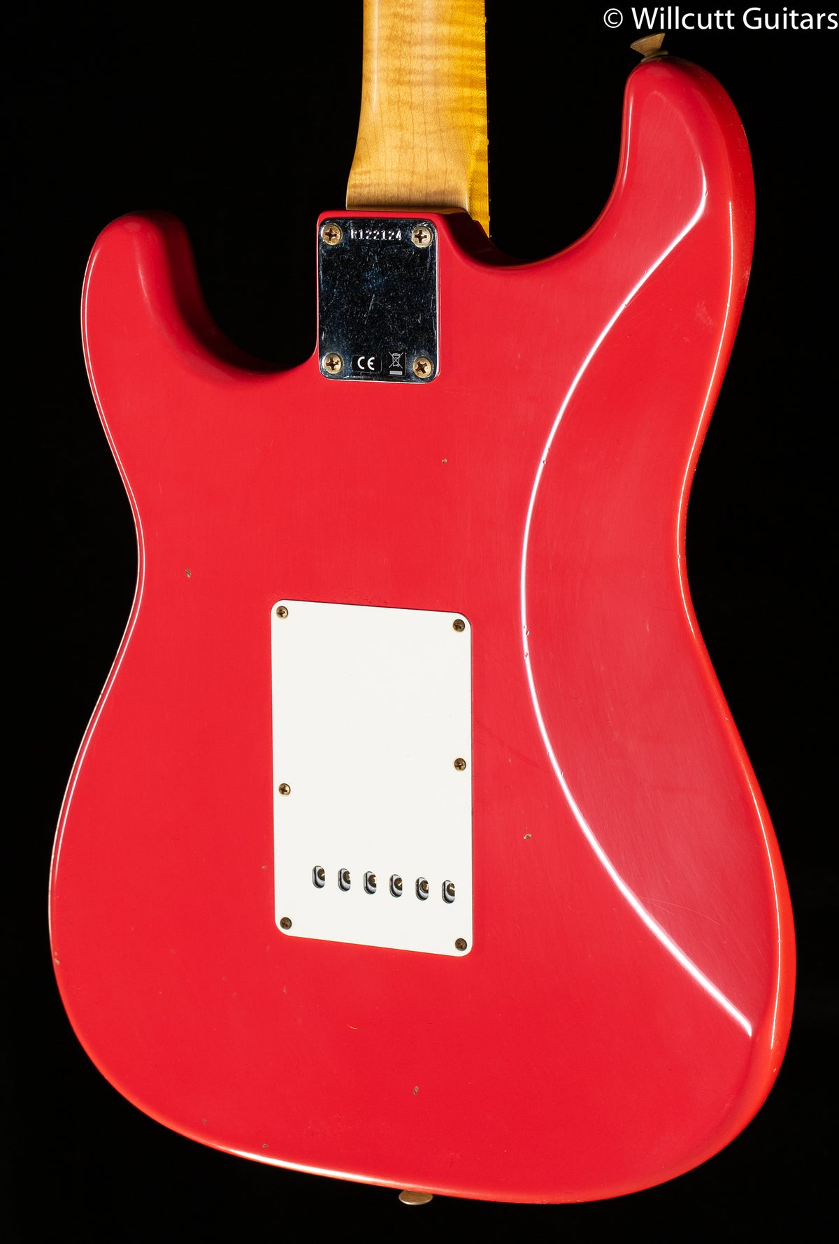 Fender Custom Shop Willcutt True &#39;62 Stratocaster Journeyman Relic Fiesta Red Large C