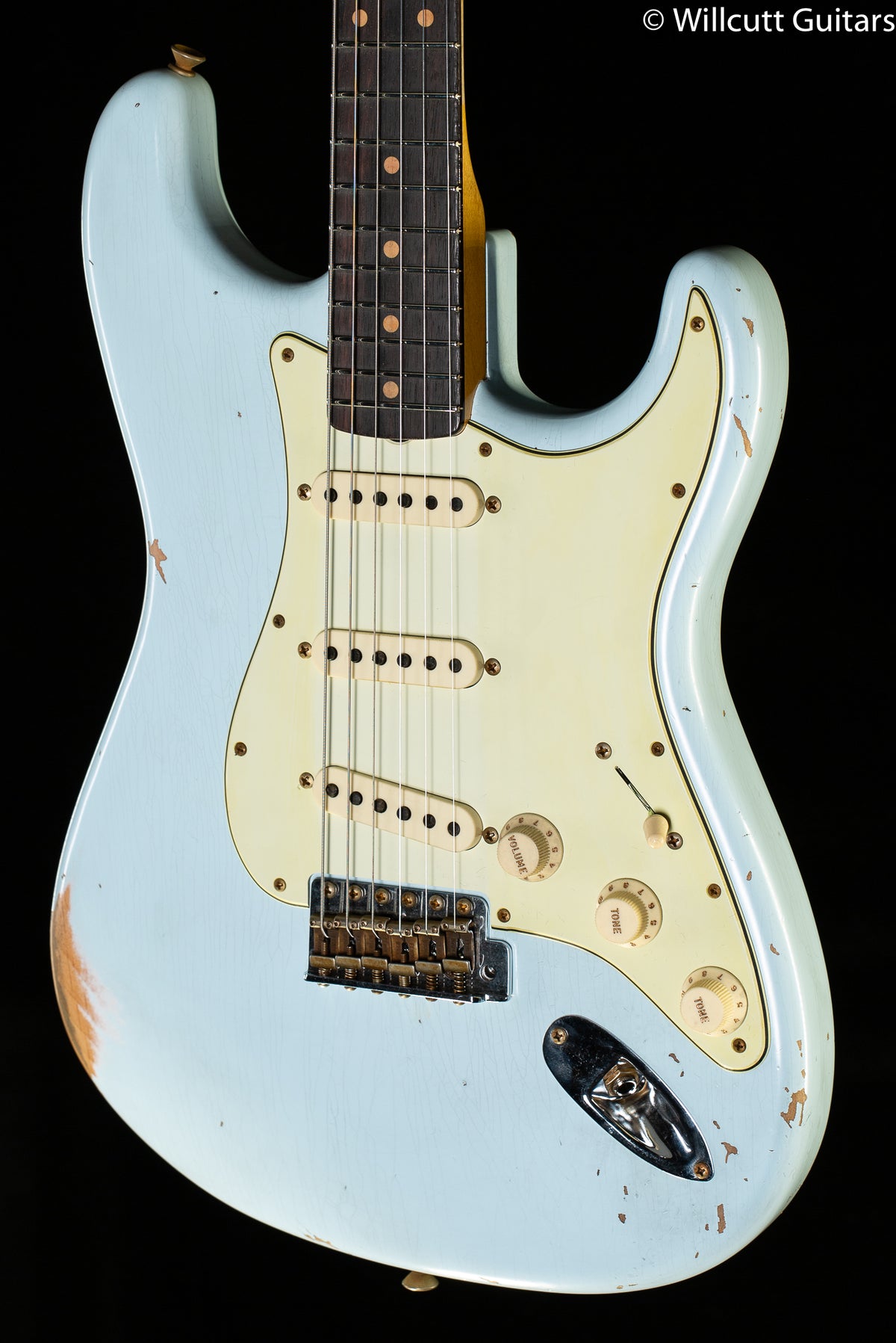 Fender Custom Shop &quot;The 63&quot; 1963 Stratocaster Relic Sonic Blue 60C