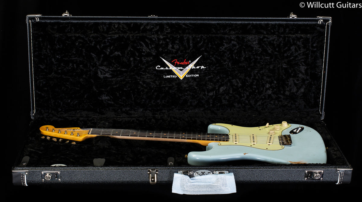 Fender Custom Shop &quot;The 63&quot; 1963 Stratocaster Relic Sonic Blue 60C