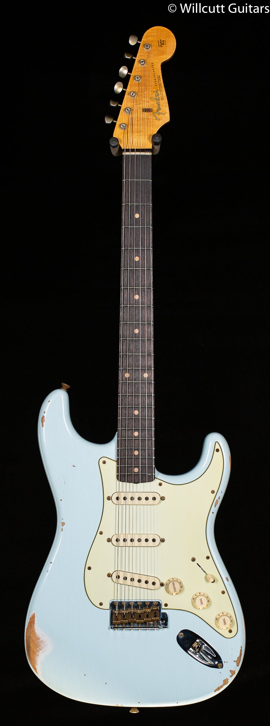 Fender Custom Shop &quot;The 63&quot; 1963 Stratocaster Relic Sonic Blue 60C